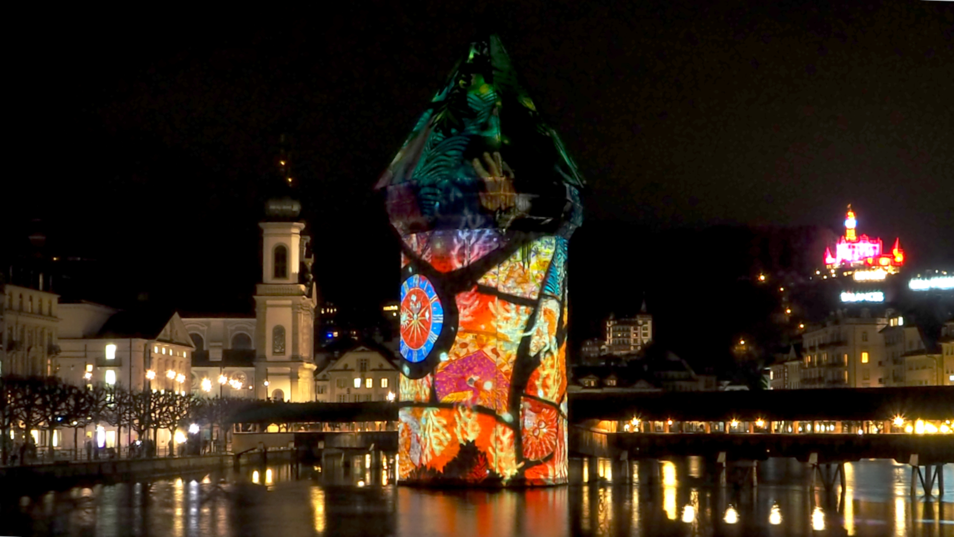 Lichterfestival in Luzern