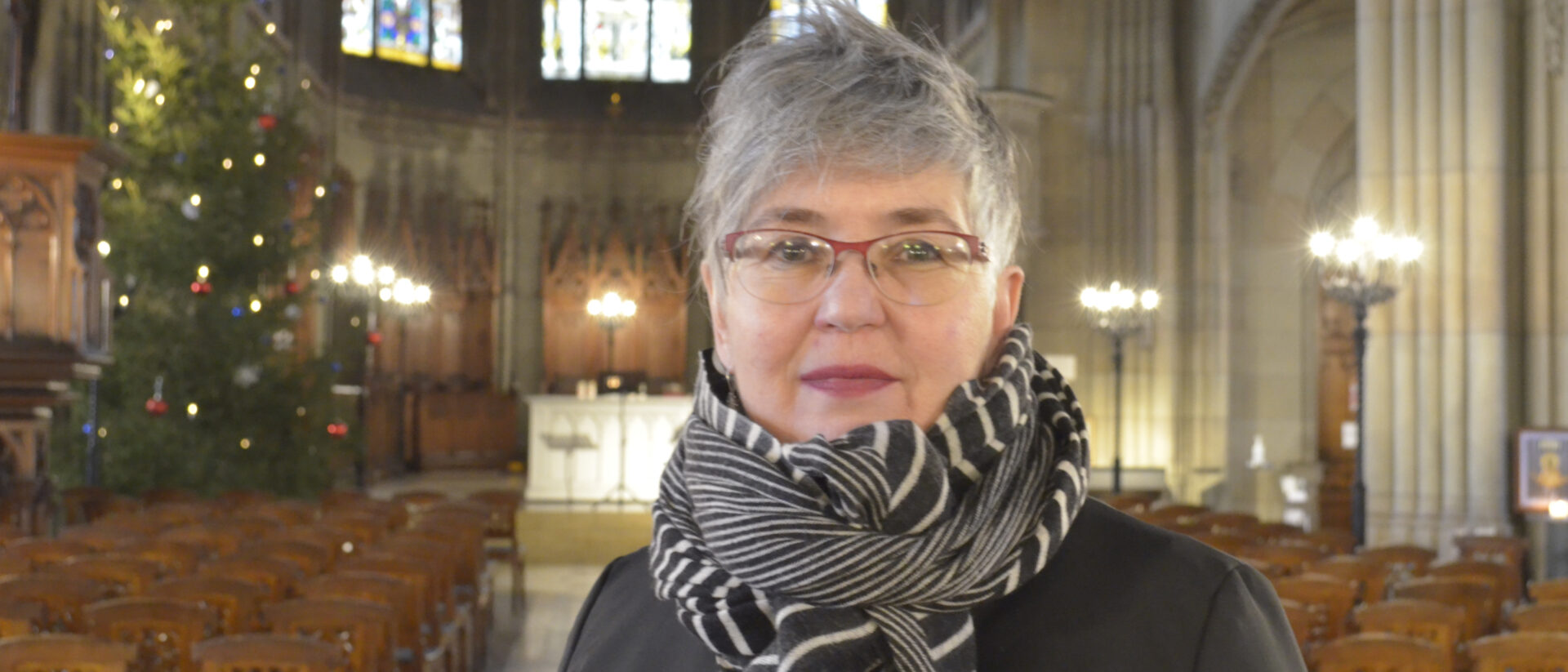 Monika Hungerbühler in der Elisabethenkirche Basel, 2022