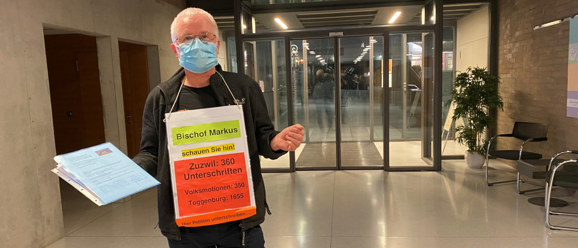 Fühlt sich nicht gehört: Thomas Hotz, ehemaliger Pastoralassistent und Dauer-Kritiker im Bistum St. Gallen.