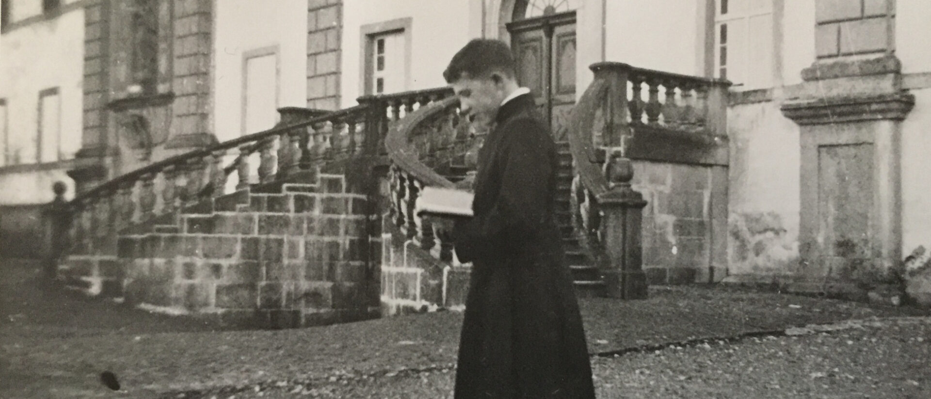 Pater Roman Bannwart als Klosterschüler in Einsiedeln