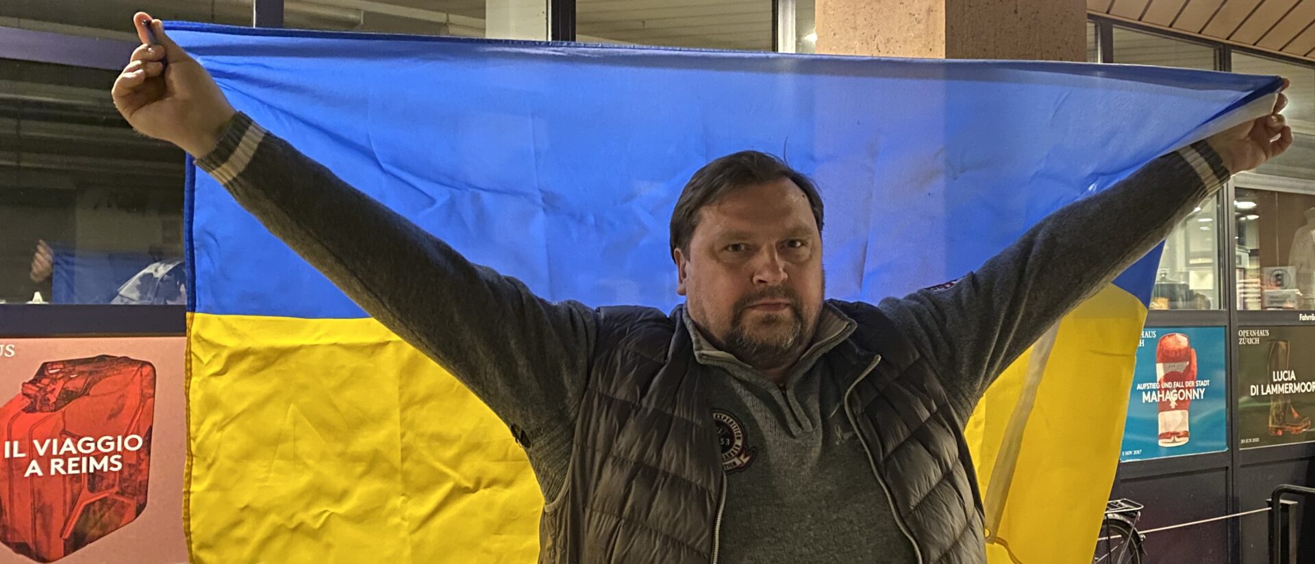 Der Bariton Valeriy Murga stammt aus der Ukraine.