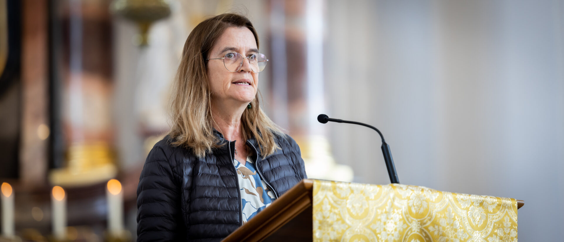 Sonja Wyss in der Pfarrkirche Näfels GL.