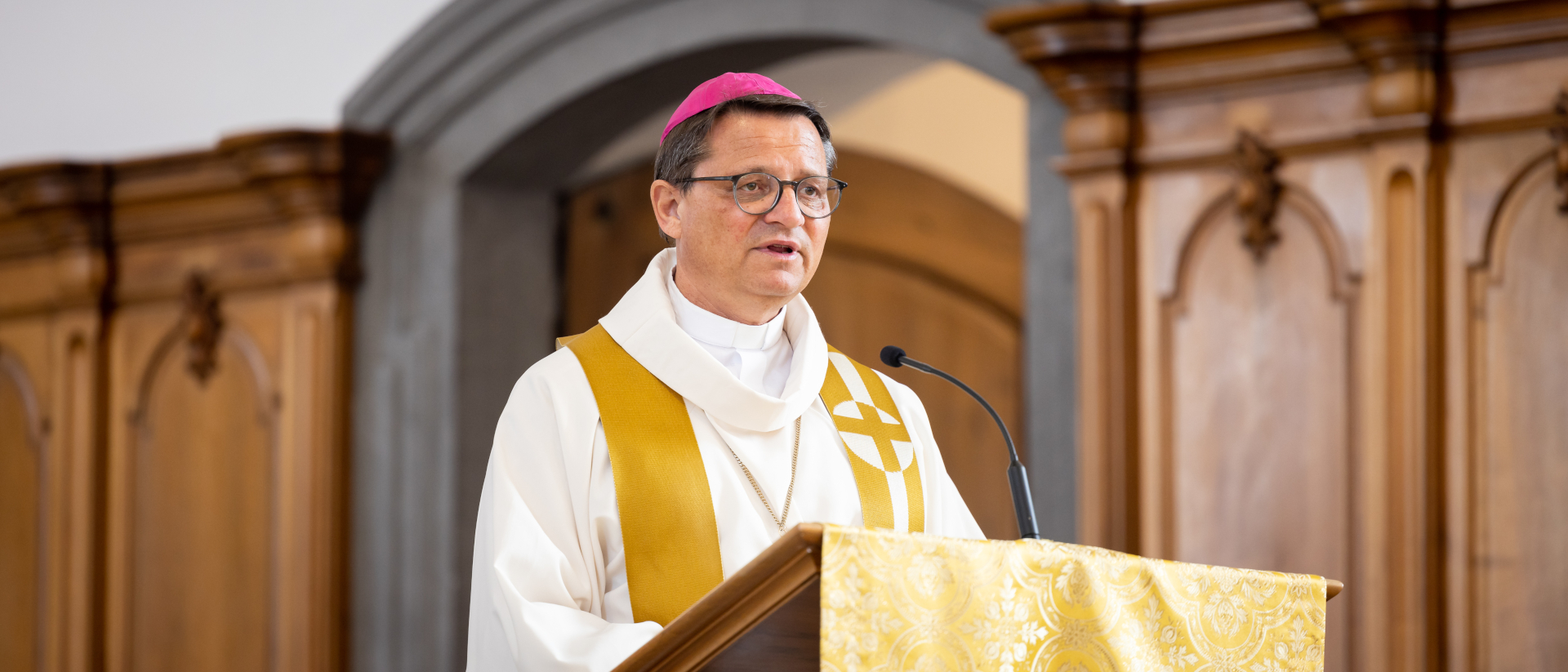 Der Bischof von Basel, Felix Gmür