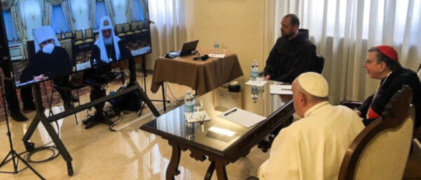 Video-Konferenz: Papst Franziskus mit Patriarch Kyrill | KNA