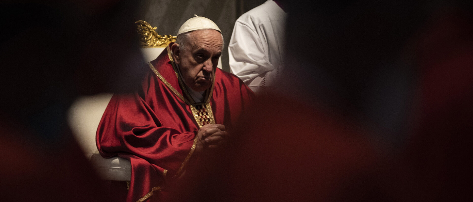 Papst Franziskus an Karfreitag.