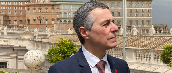 Bundespräsident Ignazio Cassis in Rom | Raphael Rauch