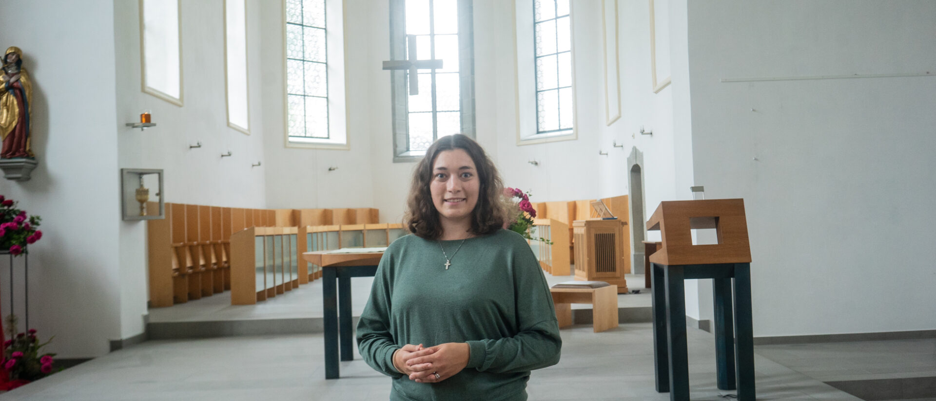 Chiara Heyer in der Klosterkirche