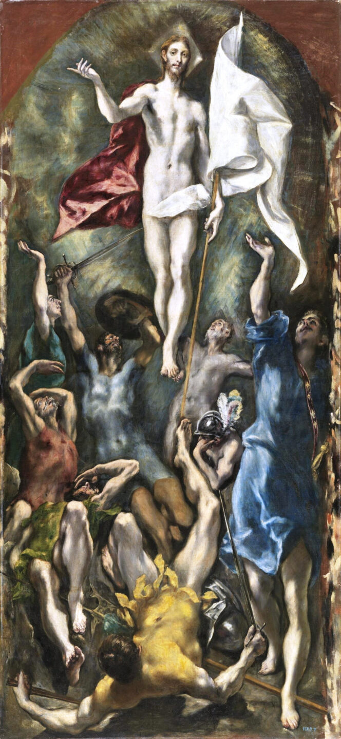 Die Auferstehung von El Greco.