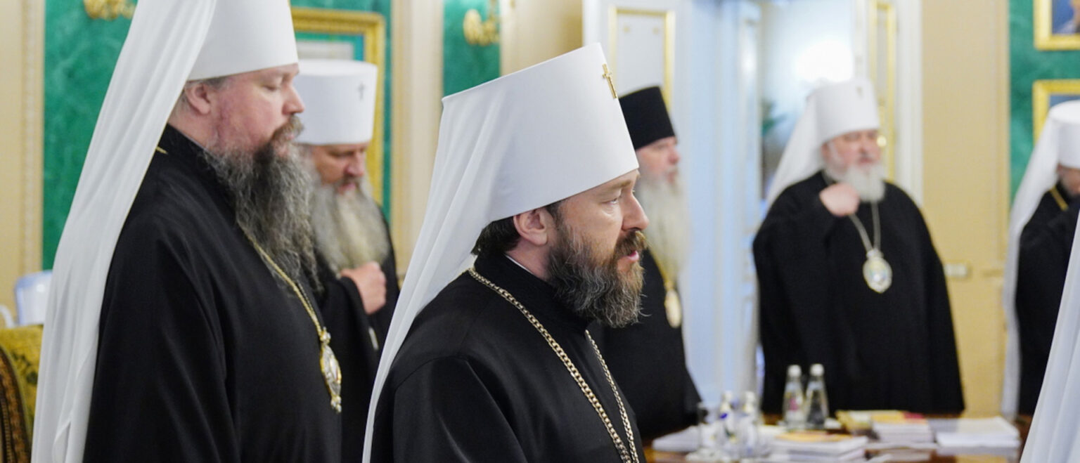 Metropolit Hilarion am 27. Mai 2022 in Moskau.