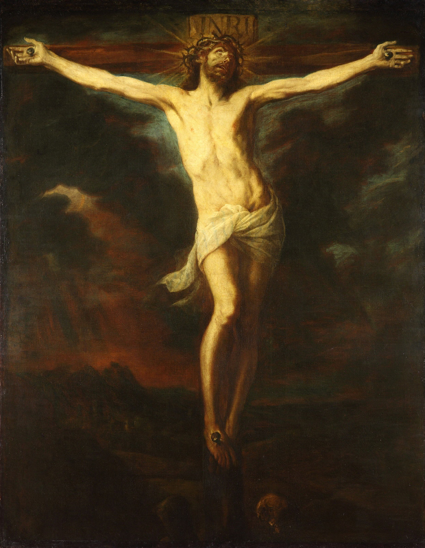 Christus am Kreuz, 1665, Mateo Cerezo, Gemäldegalerie der Staatlichen Museen zu Berlin