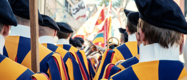 Die Schweizergarde am Festakt in Appenzell | Silvan Hohl