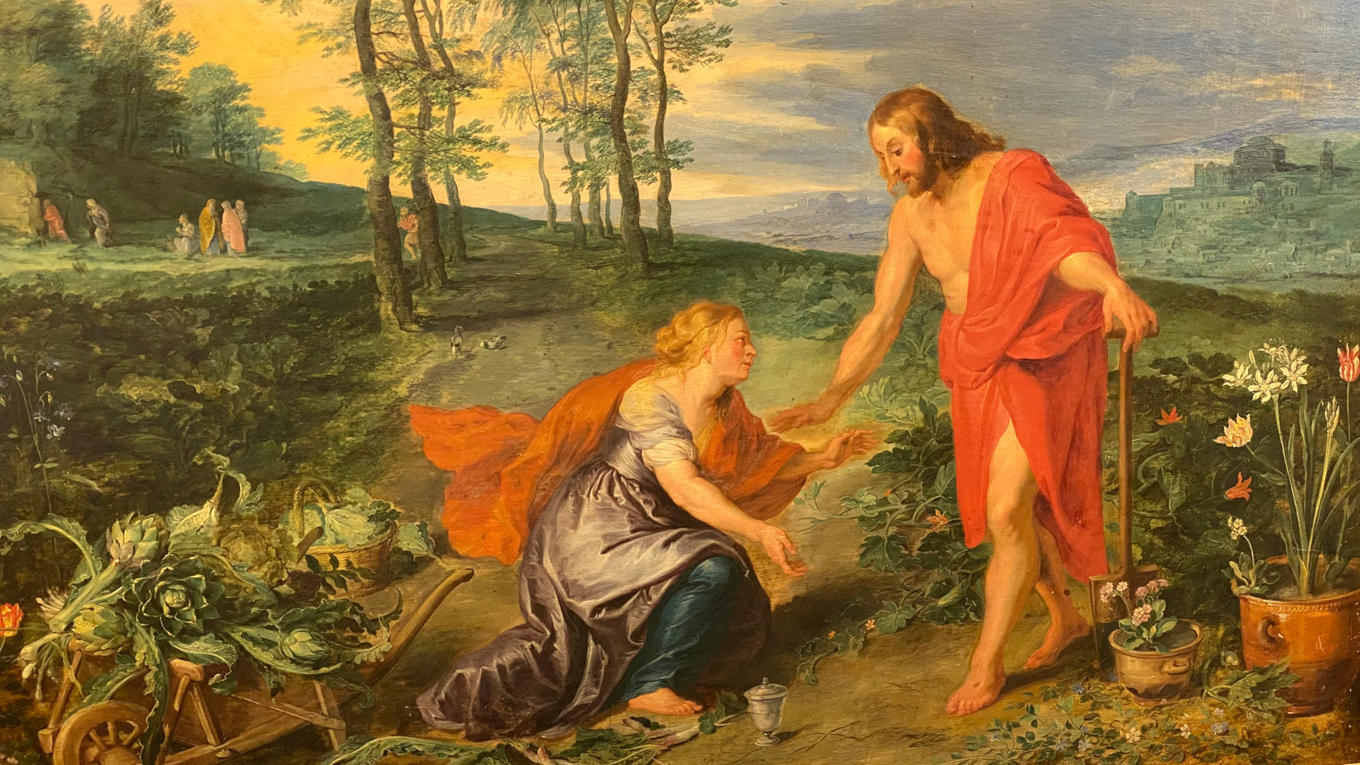 Christus erscheint Maria Magdalena am Ostermorgen von Rubens und Breughel der Jüngere
