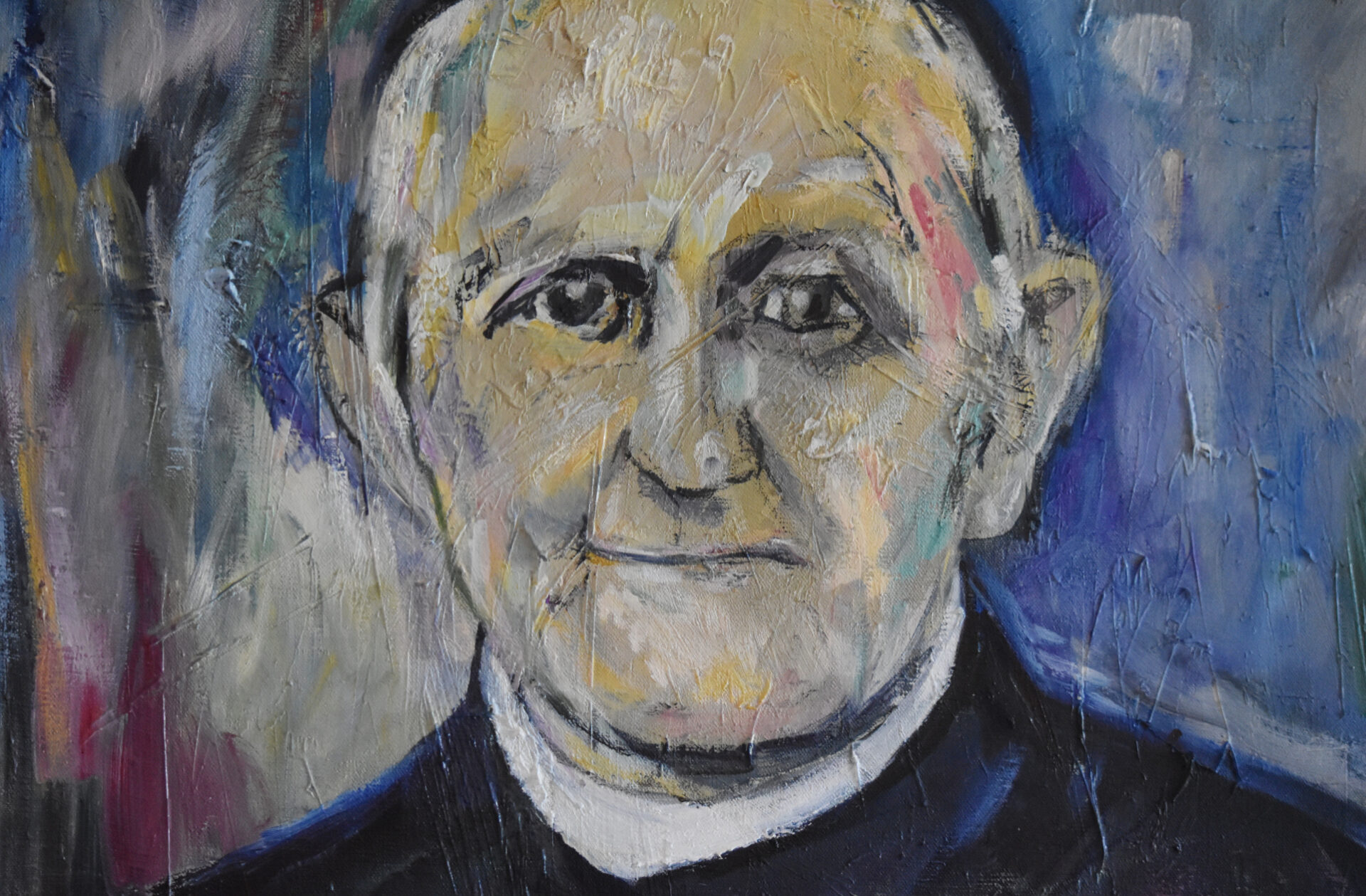 Arnold Janssen - hier auf einem Gemälde in Steinhausen - gründete im holländischen Steyl den Orden.