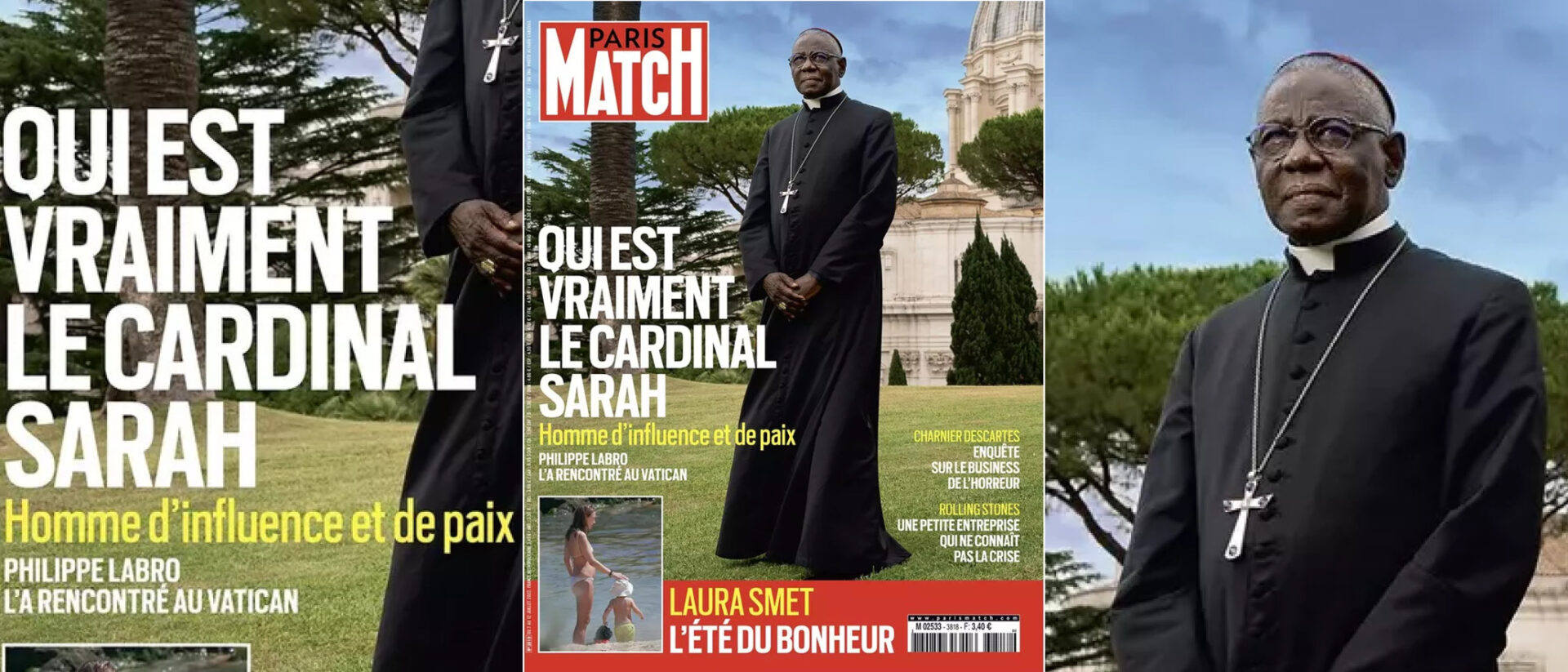Wer ist Kardinal Sarah wirklich? Diese Ausgabe von "Paris Match" gibt zu reden.
