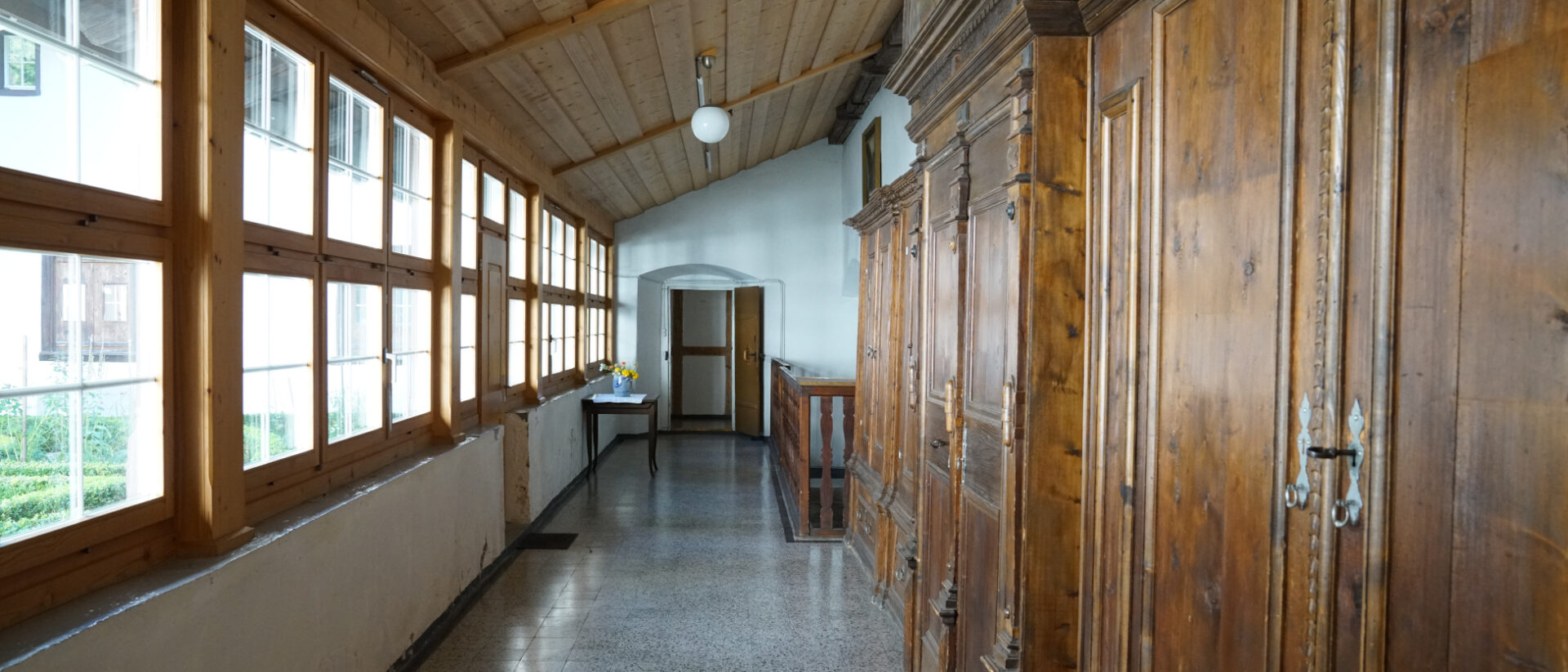 Gang im Kloster Maria der Engel Appenzell