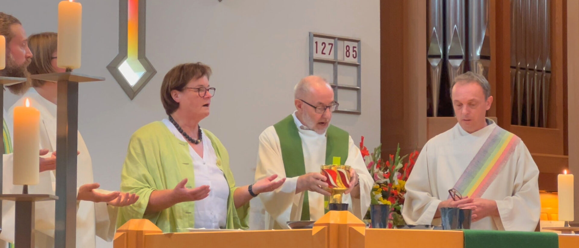Monika Schmid, Abschiedsgottesdienst in Effretikon