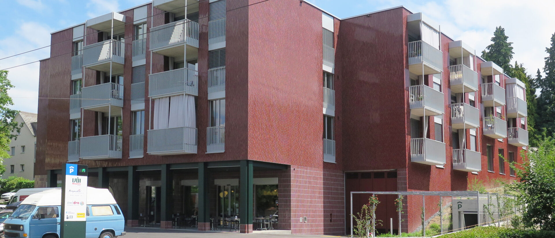 Das neue Wesemlin-Quartierzentrum in Luzern.