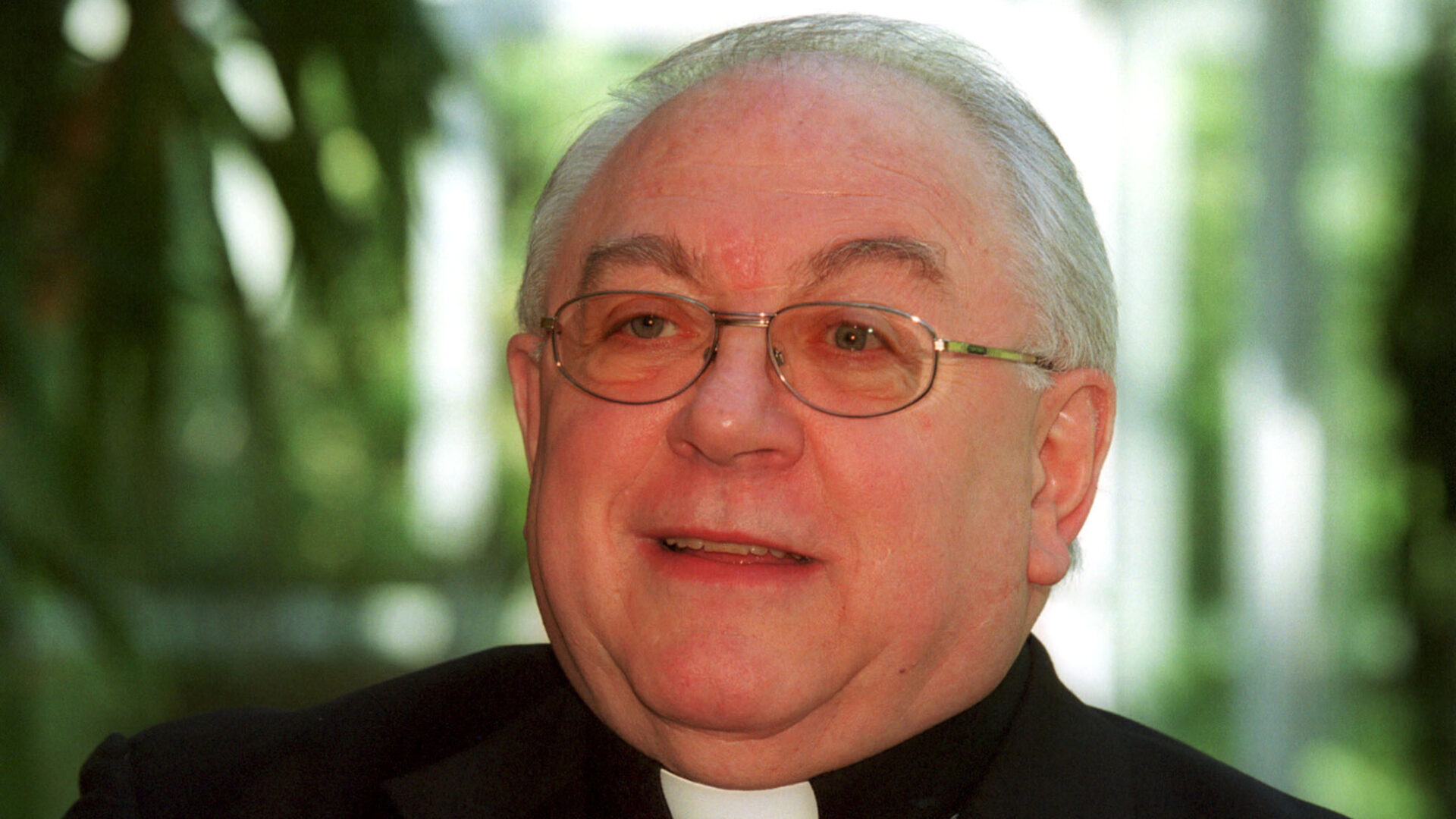 Erzbischof Peter Stephan Zurbriggen – früher ohne Bart.