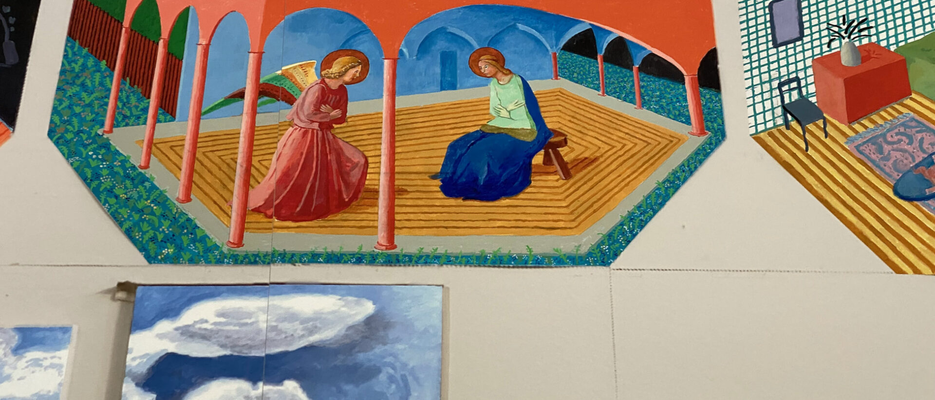 Mariä Verkündigung: David Hockney in Luzern.
