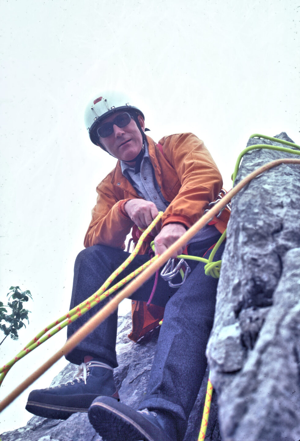 Albert Ziegler auf einem Gipfel im Kanton Schwyz.