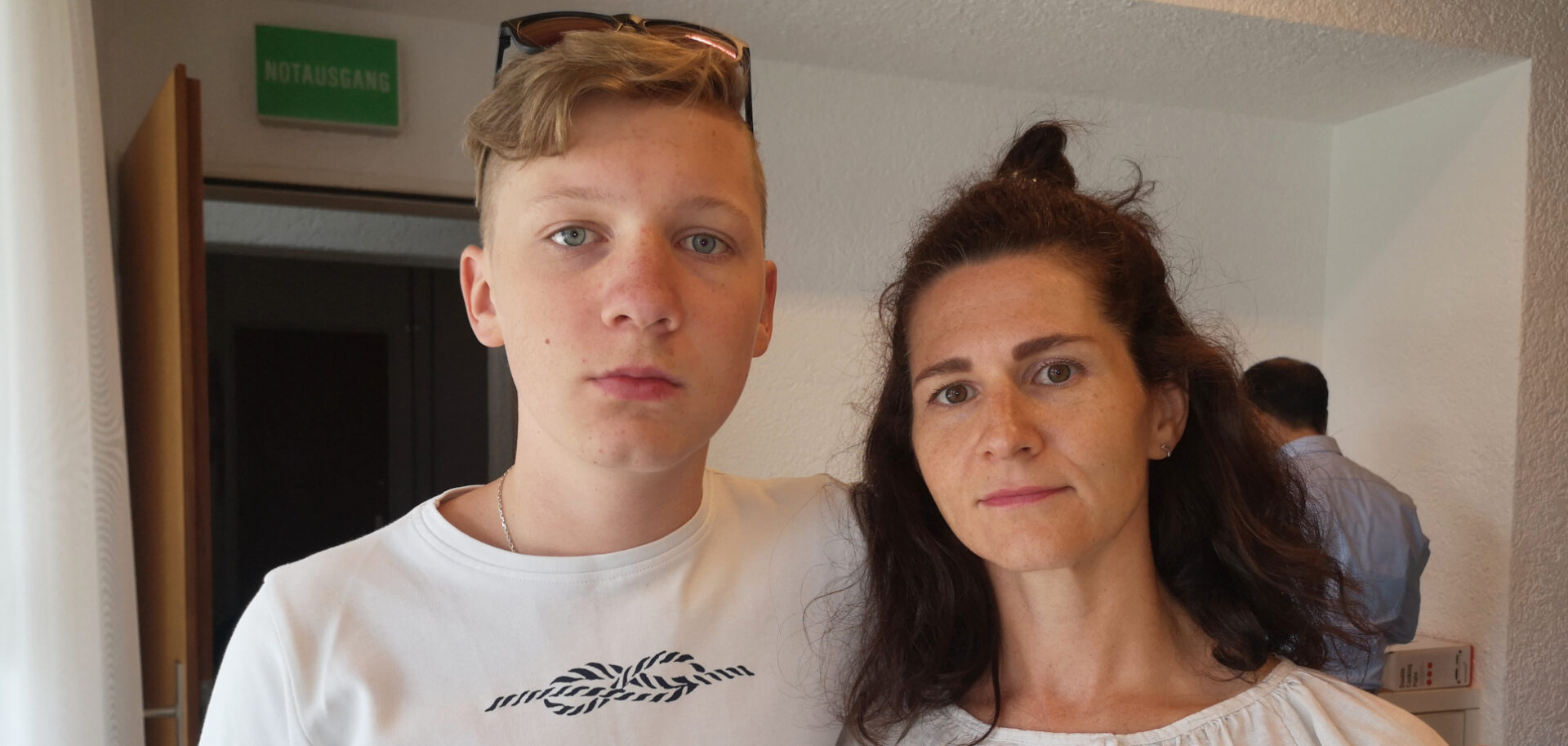 Seit Ende Mai leben Olena und ihr 14-jähriger Sohn Arseny als Flüchtlinge in St. Moritz.