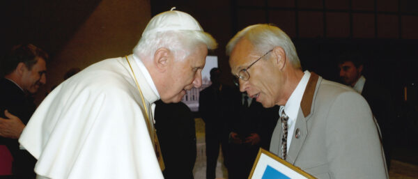Herbert Volken beim Papst | zVg