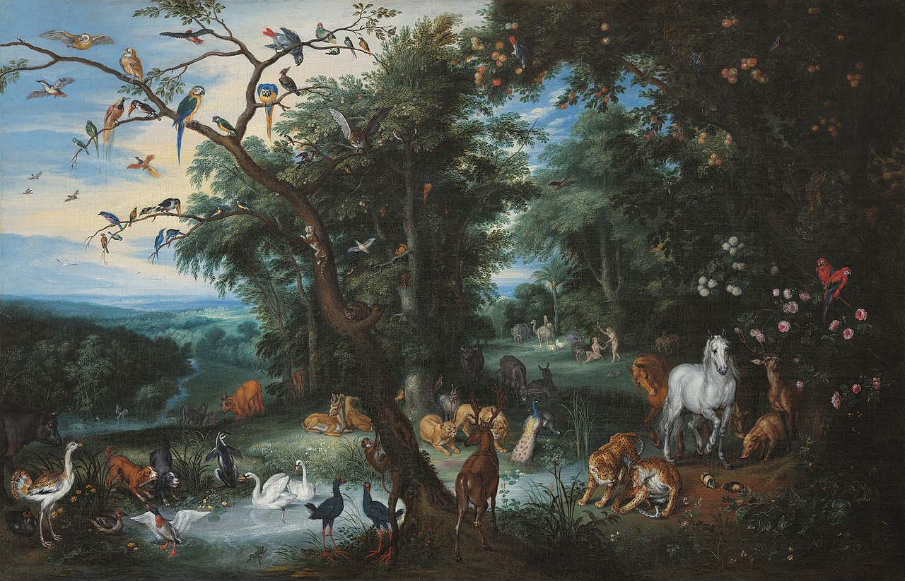 The Garden of Eden, Isaac Van Osten, 1655-1661