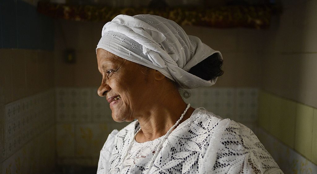 Maria da Guia, Medium des terreiro Tenda Espírita Vovó Maria Conga de Aruand