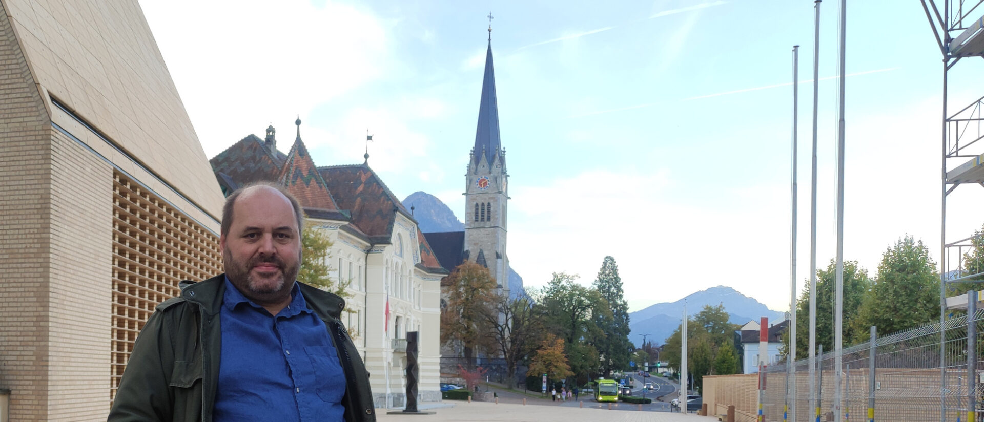 Günther Boss in Vaduz.