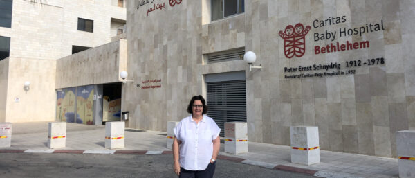 Sibylle Hardegger in Bethlehem | zVg