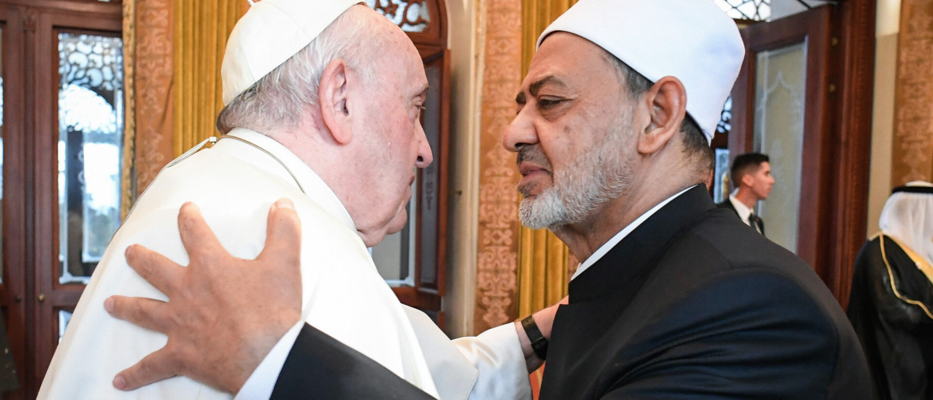 Papst Franziskus und Ahmad al-Tayyeb