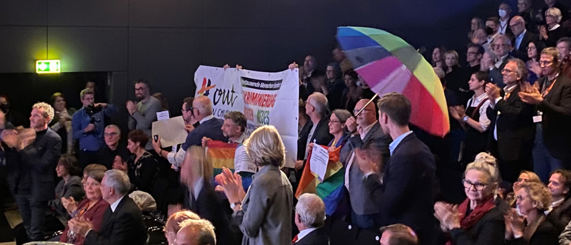 "Out in Church" in Bonn.