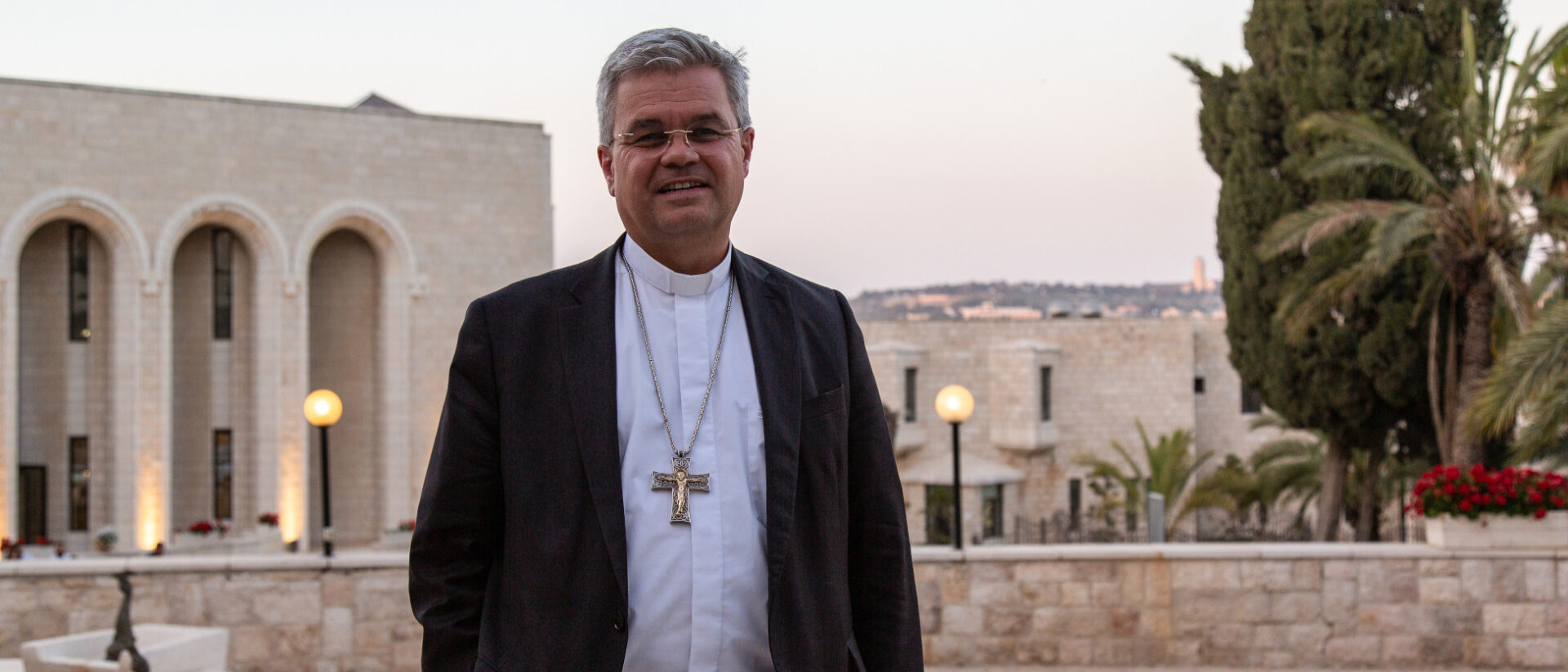 Udo Markus Bentz, Weihbischof in Mainz, hier in Jerusalem.