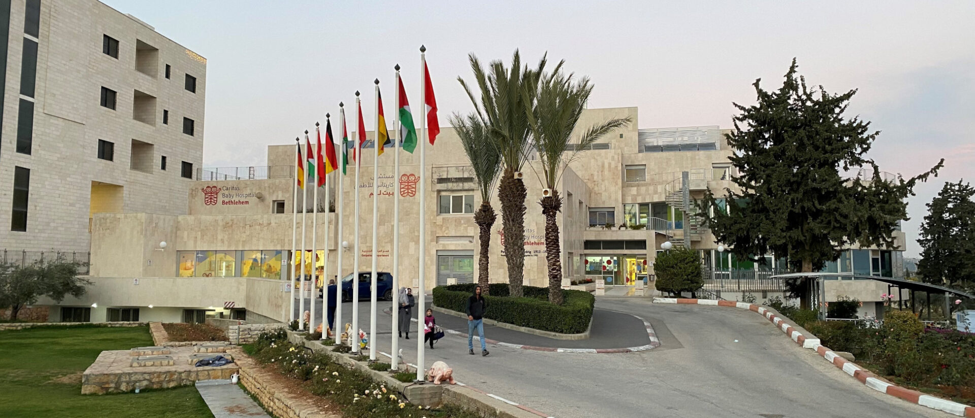 Das "Caritas Baby Hospital" in Bethlehem.