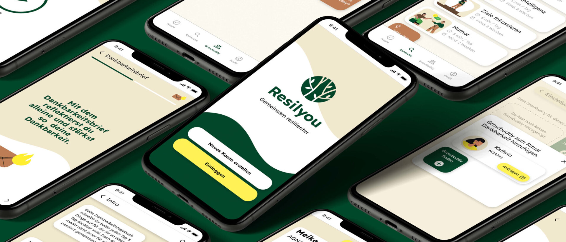 Meike Kocholl hat die App "Resilyou" entwickelt.