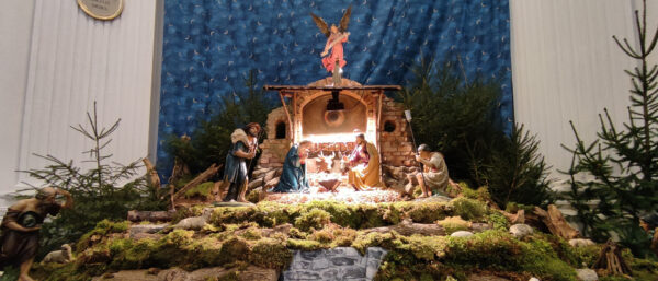 Weihnachtskrippe in der Kathedrale St. Ursen in Solothurn. | Jacqueline Straub