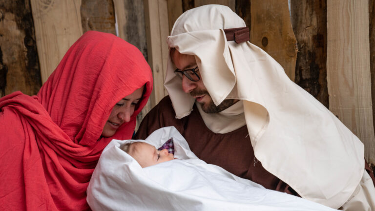 Maria, Josef und das Jesuskind. | Vera Rüttimann