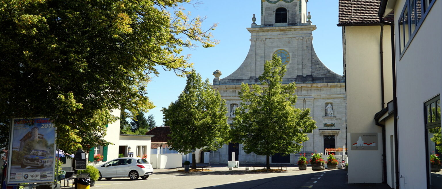 Klosterplatz in Mariastein. | Georges Scherrer