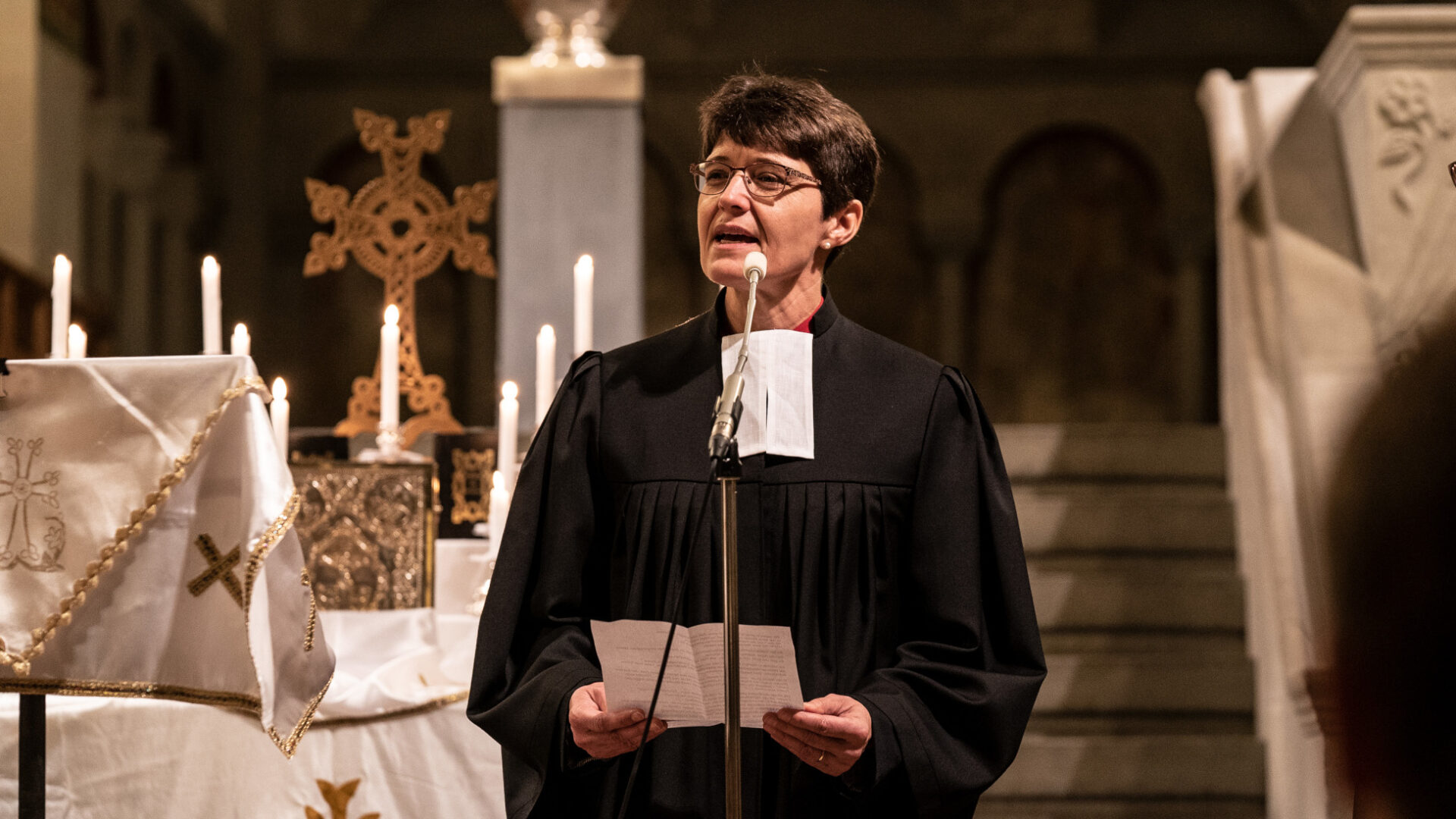 Bettina Lichtler, reformierte Pfarrerin.
