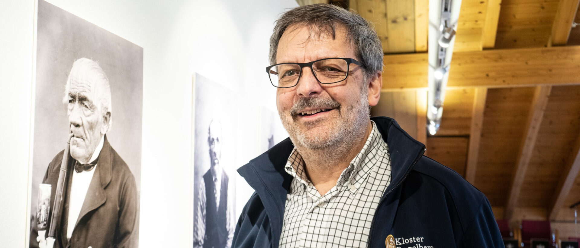 Beat Christen, Kurator der Ausstellung