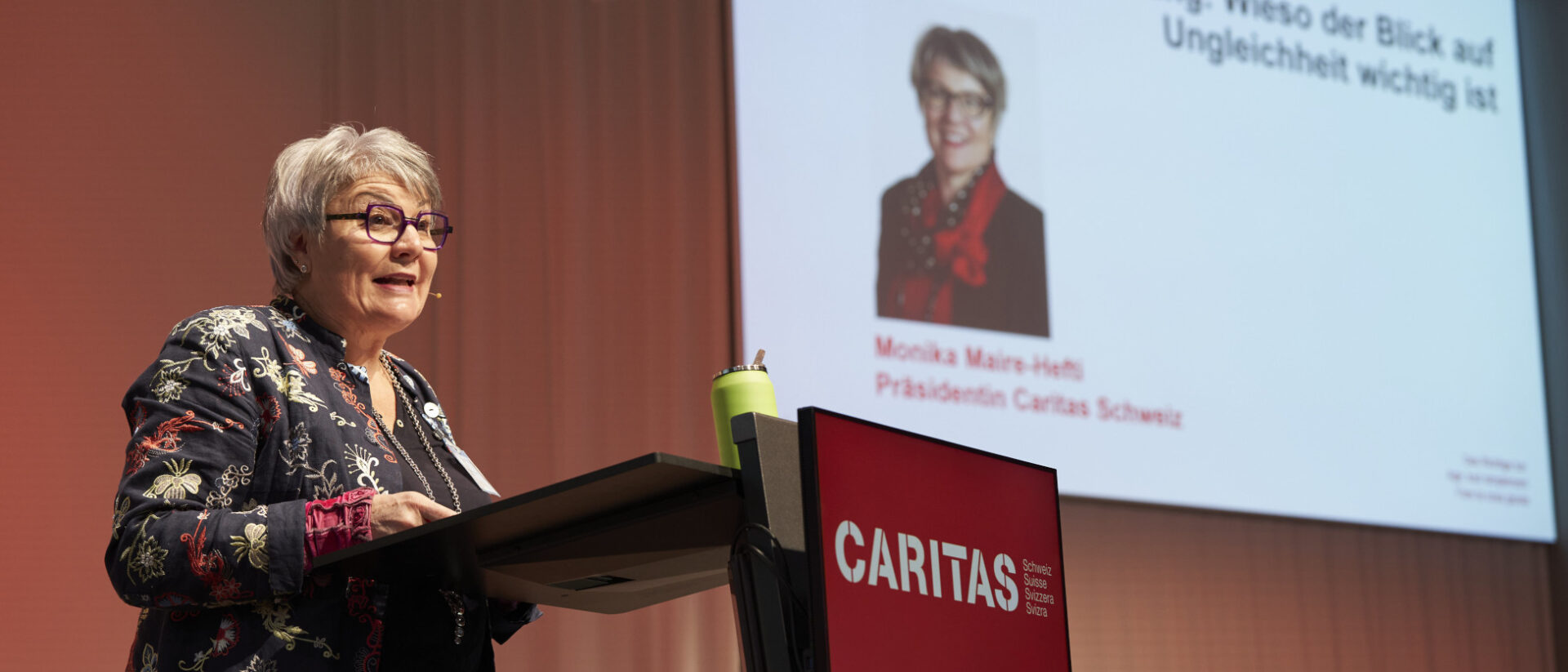 Monika Maire-Hefti ist Präsidentin von Caritas Schweiz.
