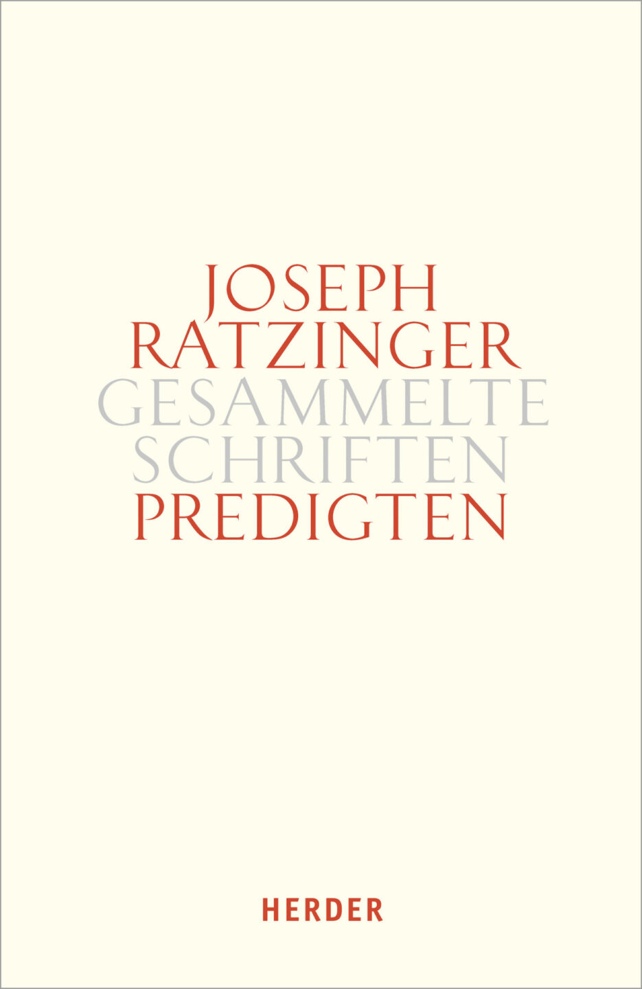 Joseph Ratzingers Karsamstag-Predigt findet sich in dieser Reihe.