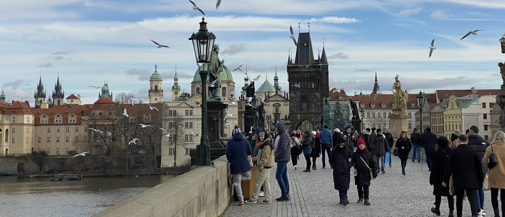 Karlsbrücke in Prag: Hier wurde Rainer Maria Rilke 1875 geboren.