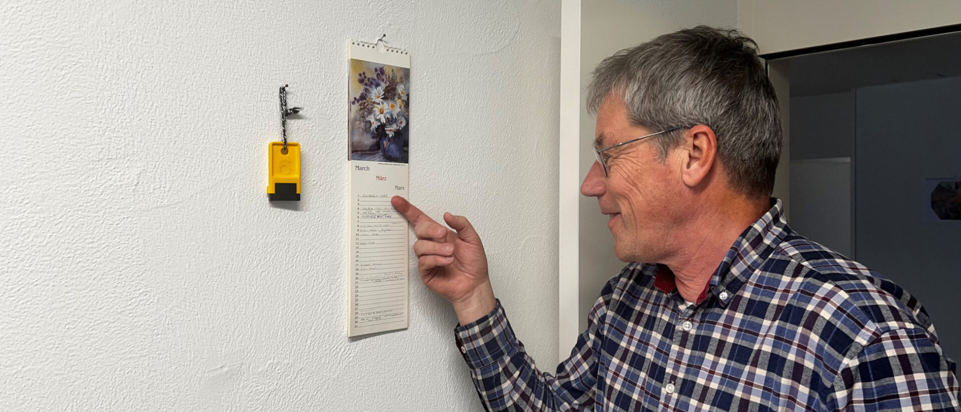 Beat Näf verweist auf den Gedenktag des heiligen Fridolin am 6. März