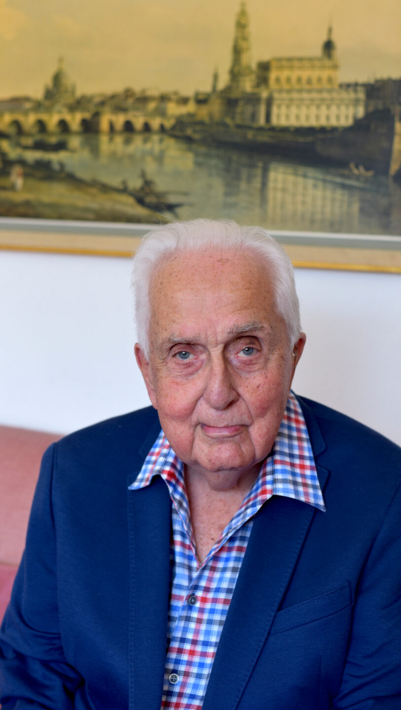Michael Schnieber, 2019, im Alter von 91 Jahren