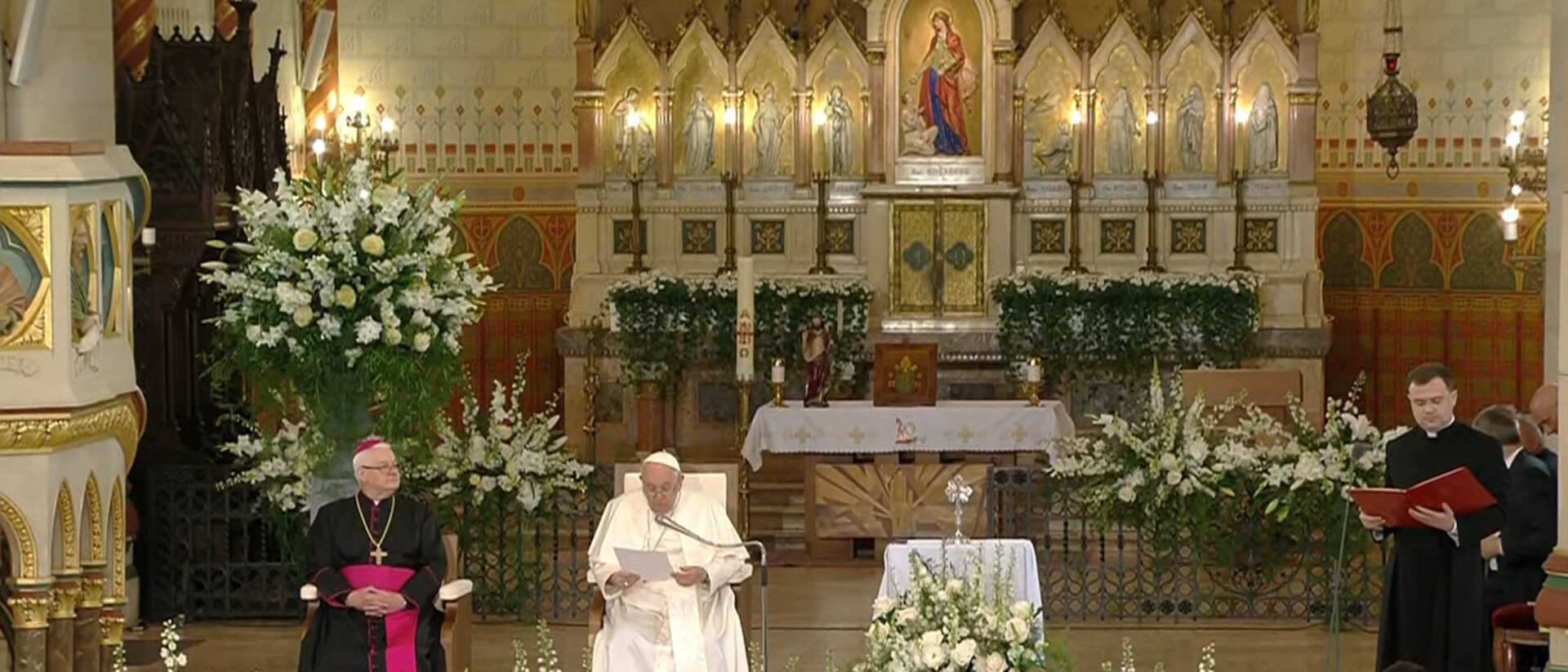 Der Papst rief Ungarn zur Nächstenliebe auf.
