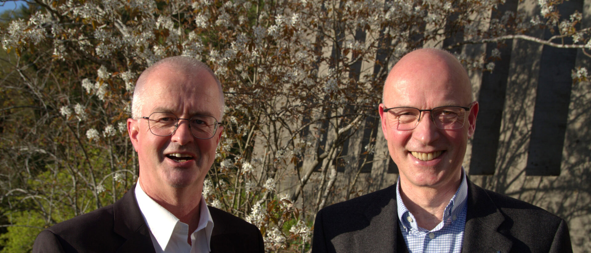 Toni Kurmann (l) und Tobias Karcher