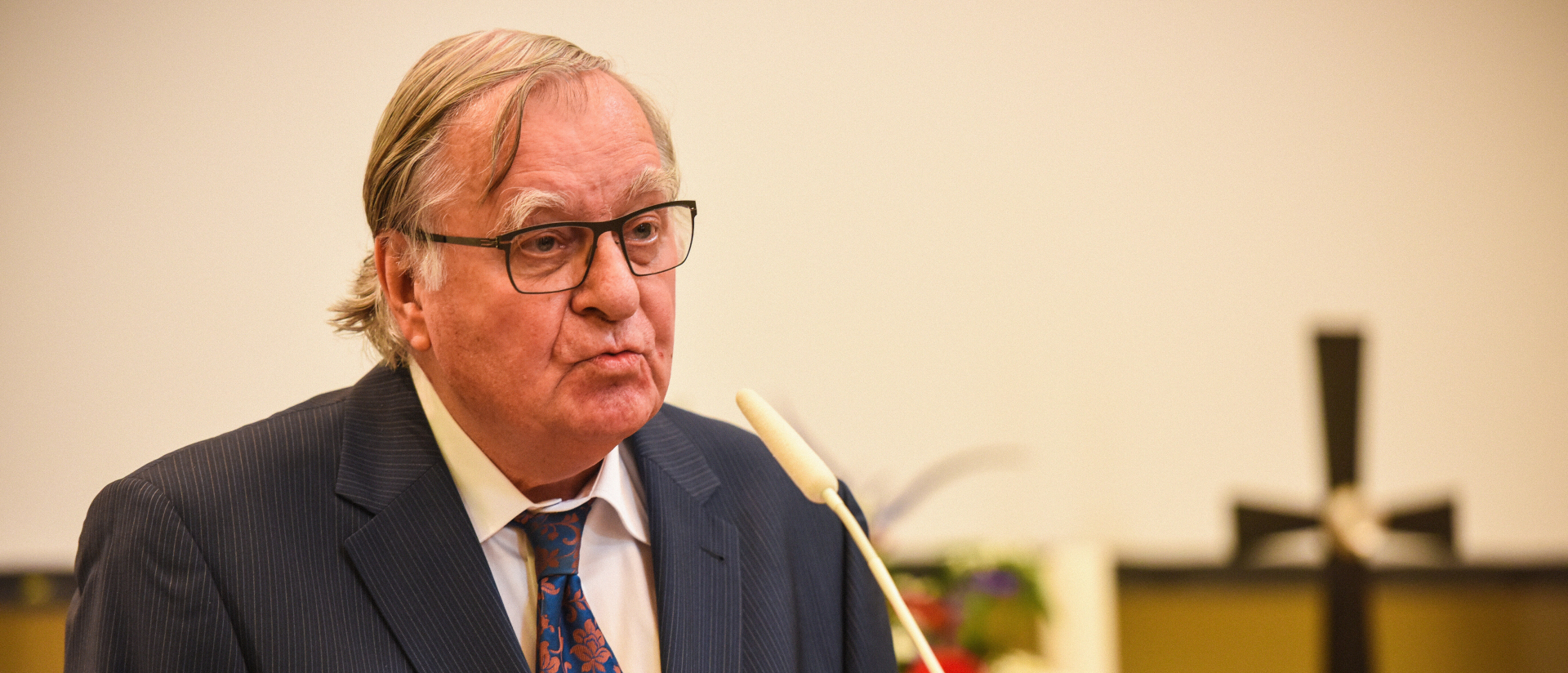 Huub Oosterhuis, Theologe, am 19. November 2014 in Bonn.