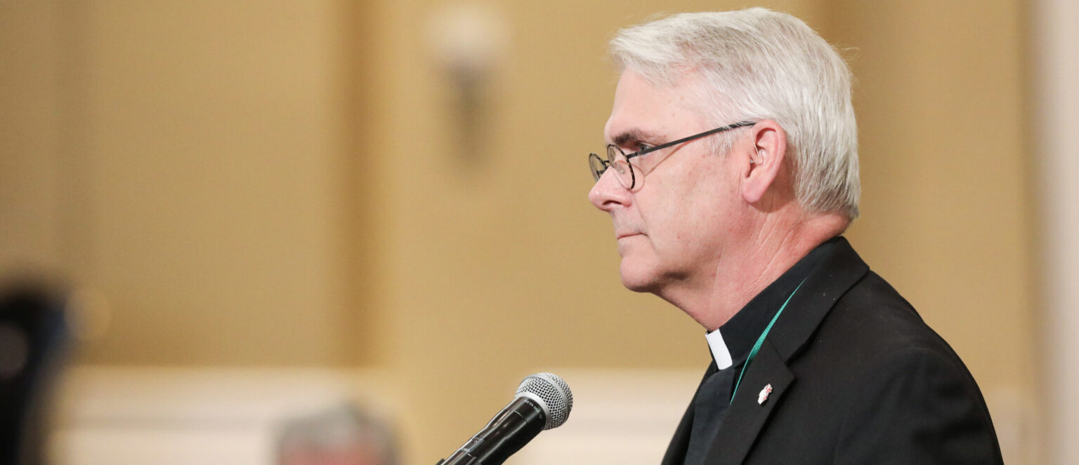 Paul Stagg Coakley, Erzbischof von Oklahoma City, im Jahr 2019. Seit November 2025 Vorsitzender der US-amerikanischen katholischen Bischofskonferenz. | Bob Roller/CNS/KNA