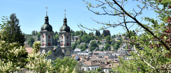 Türme der Kathedrale St. Gallen. | Roger Fuchs